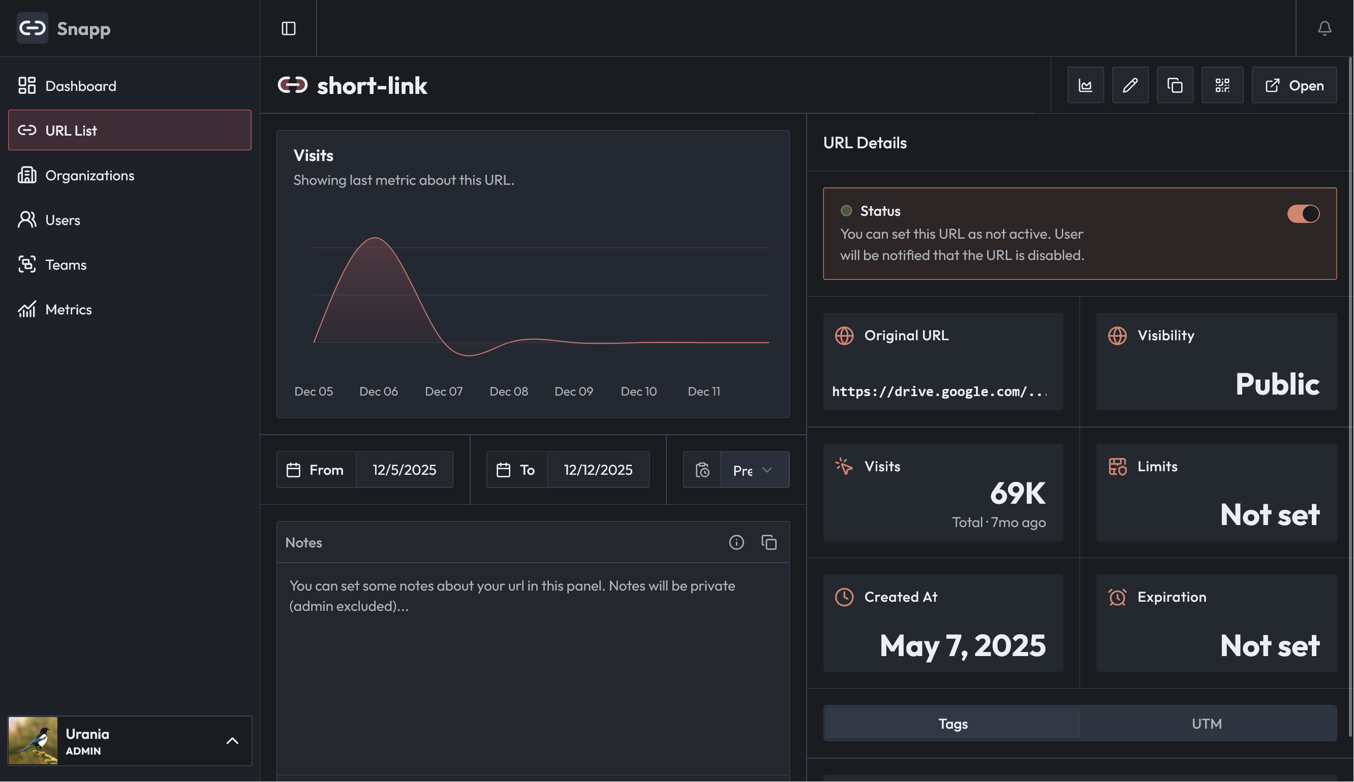 Dashboard